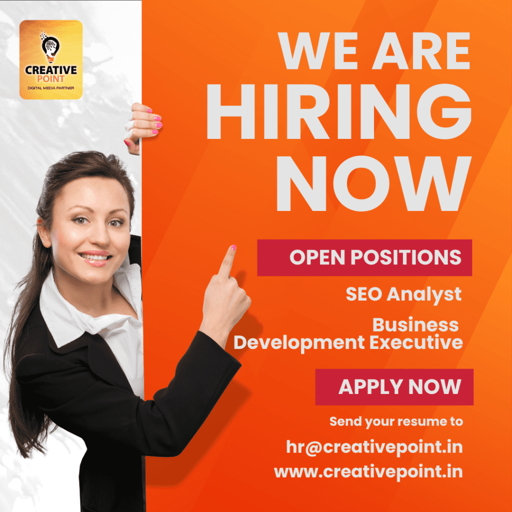 we are hiring creativepoint