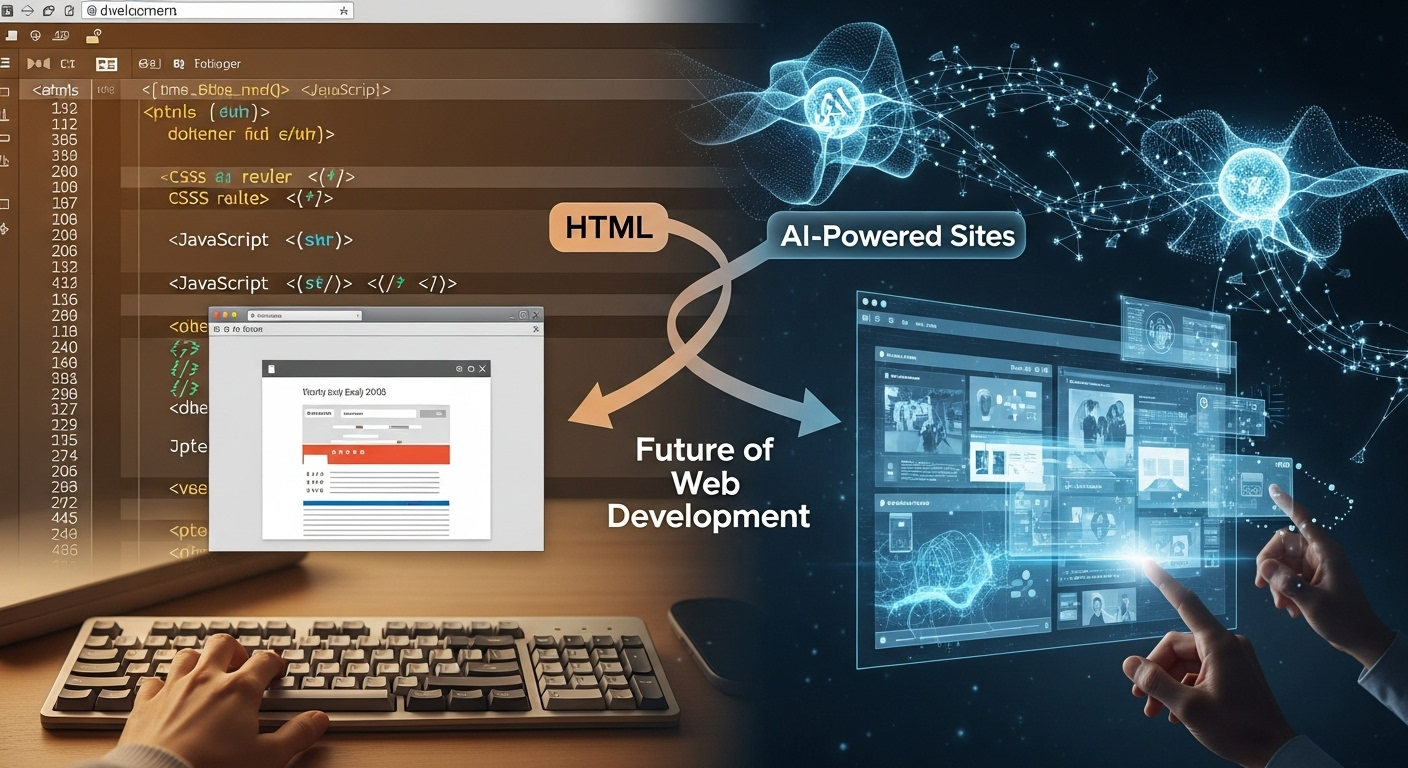 Future of Web Development: From HTML to AI-Powered Sites