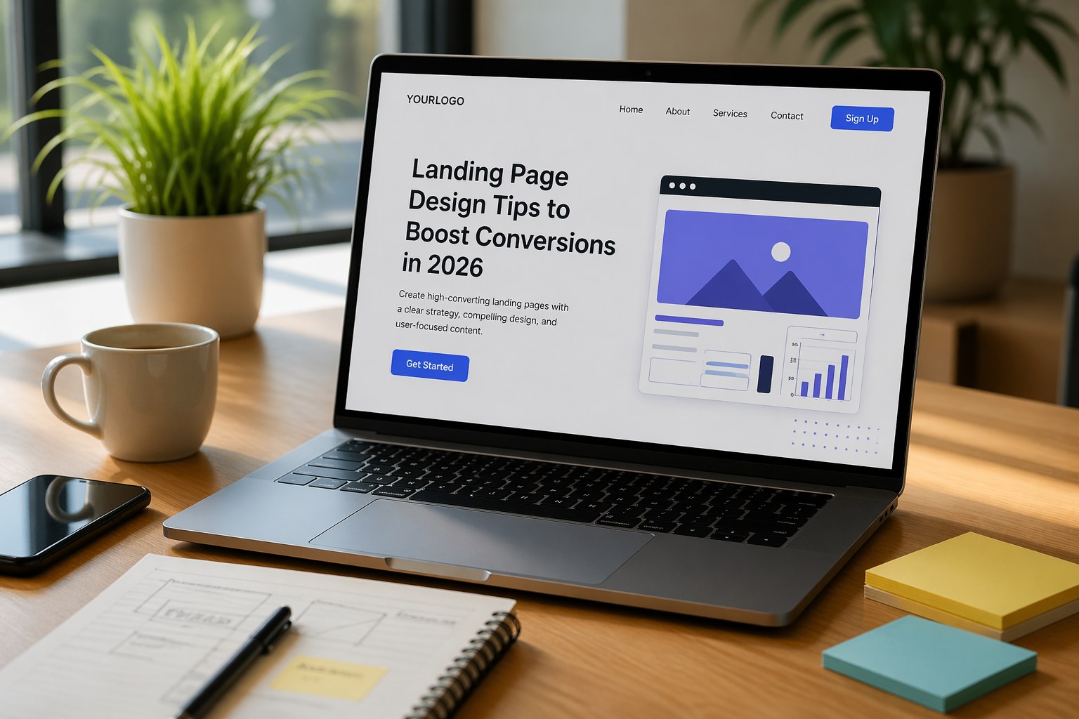 Landing Page Design Tips to Boost Conversions in 2026