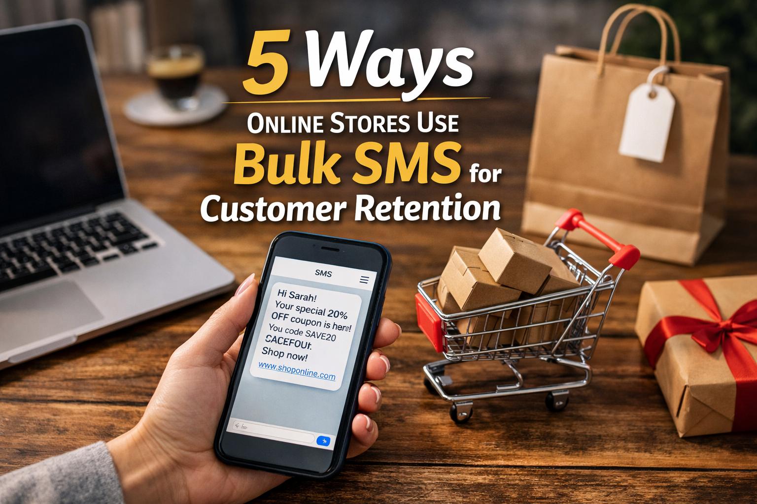 5 Ways Online Stores Use Bulk SMS for Customer Retention