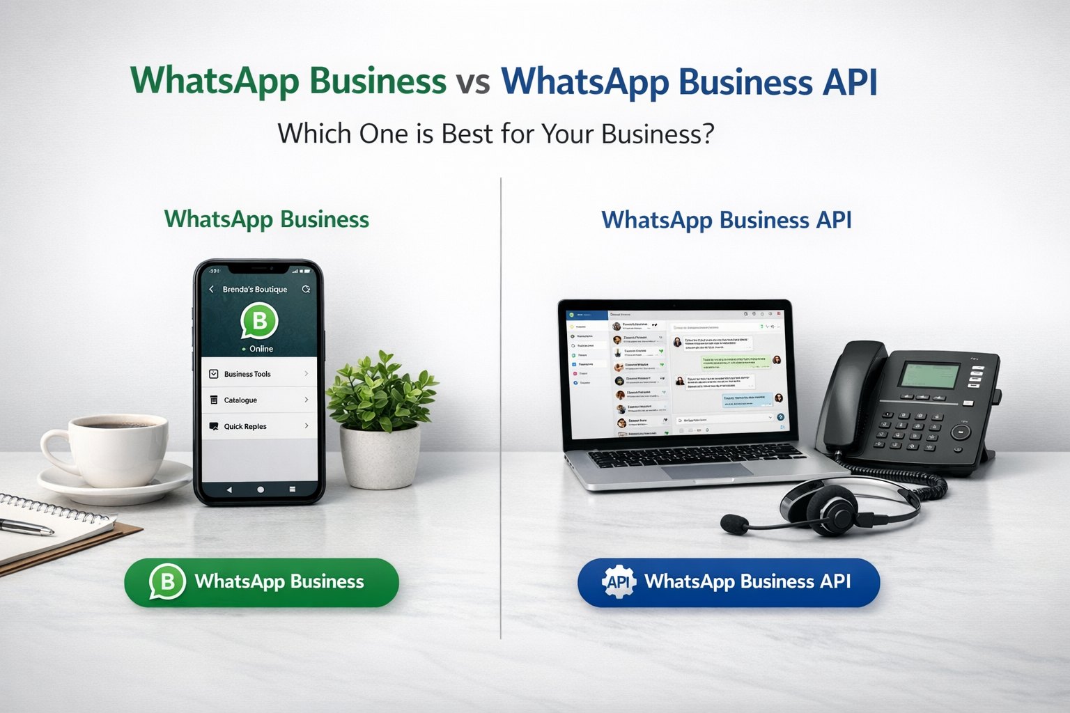 WhatsApp Business vs WhatsApp Business API: Which One is Best for Your Business?