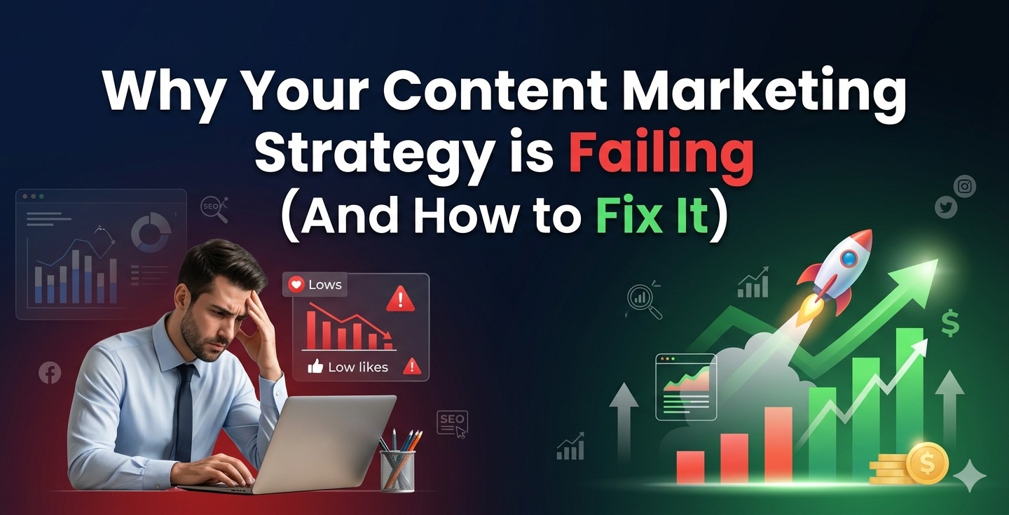Why Your Content Marketing Strategy is Failing (And How to Fix It)?