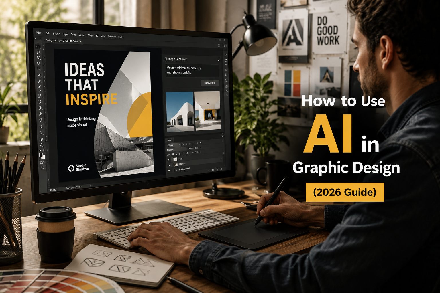 How to Use AI in Graphic Design (2026 Guide)?